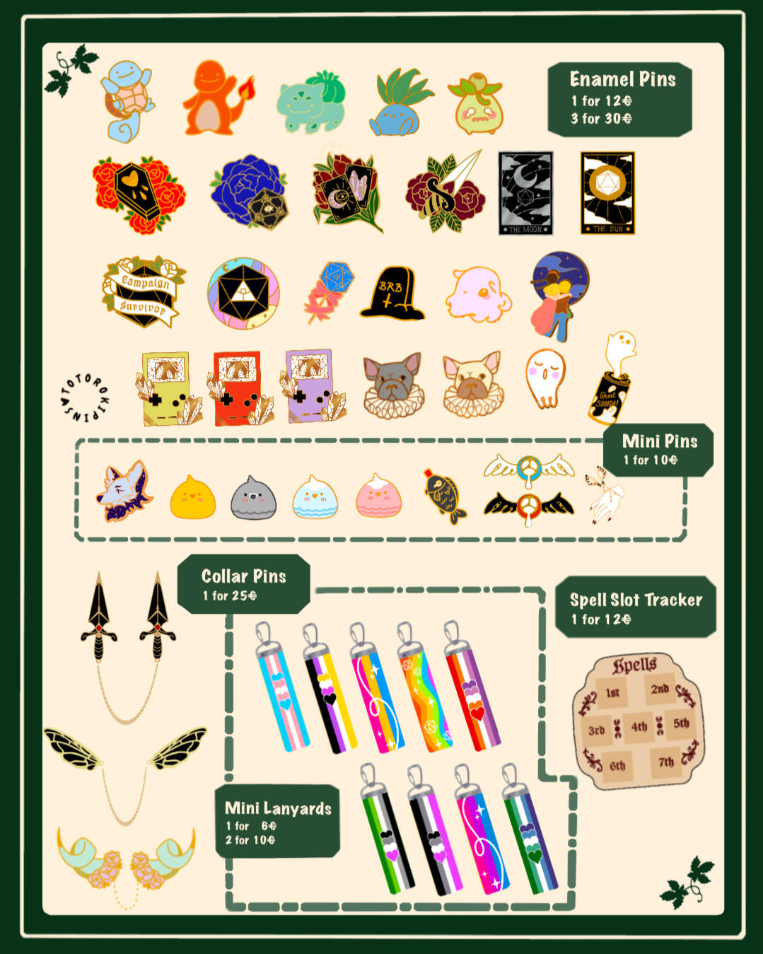 Cover of the ttrpg Inside the Lily Pond in green font on light yellow background